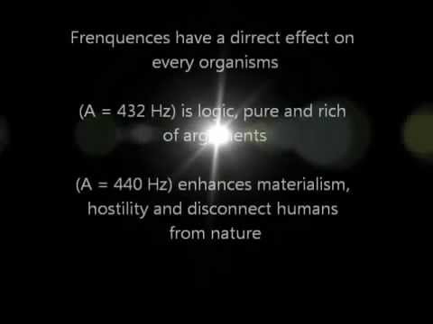 music frequency 440 vs 432